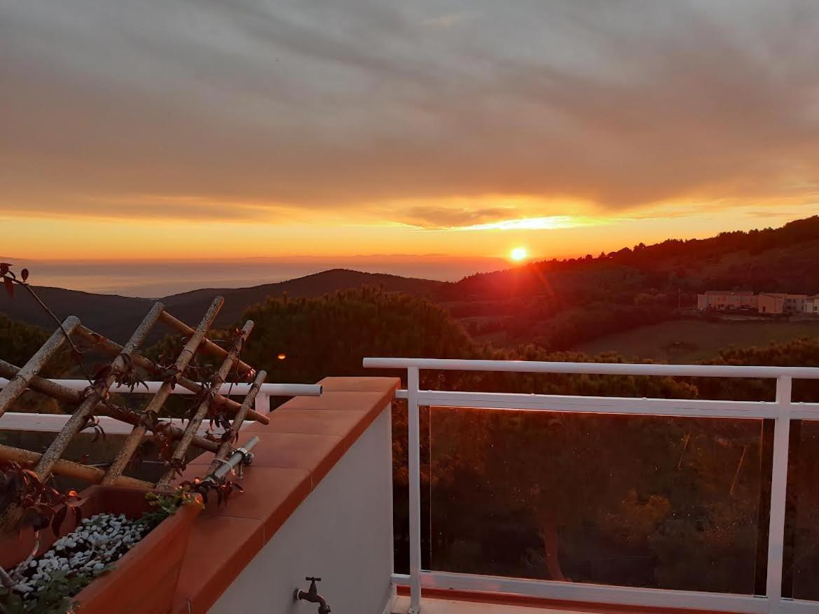 Vista Sulle Isole Dell'Arcipelago Toscano Nibbiaia Extérieur photo